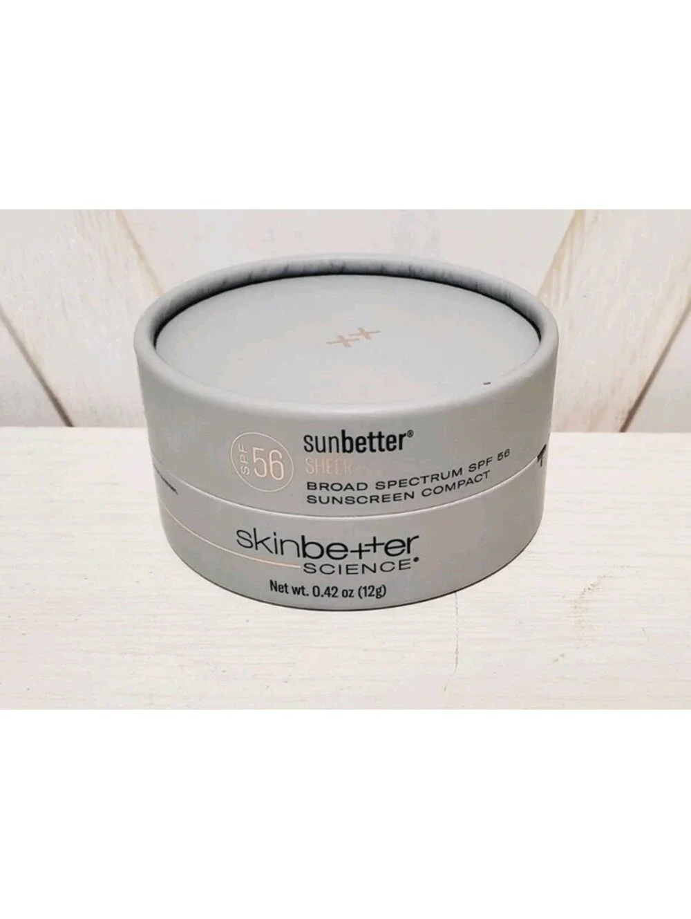 sunbetter SPF 56 Mineral Sunscreen Compact 0.42 oz See Pics